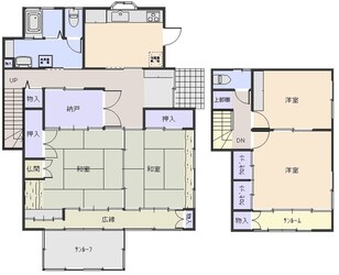 大利根町貸住宅の物件間取画像